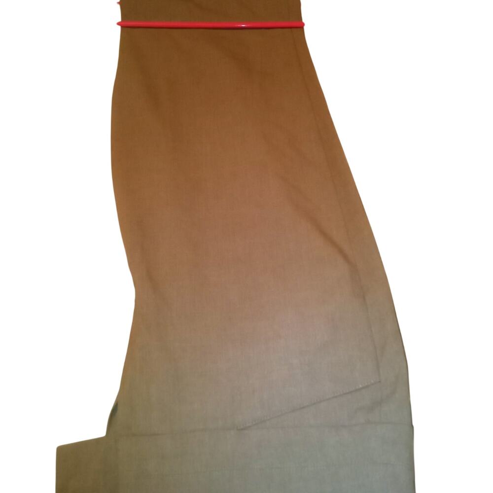 LOFT Womens Flared Tan dress pants size 6 curvy Casual Work wear
